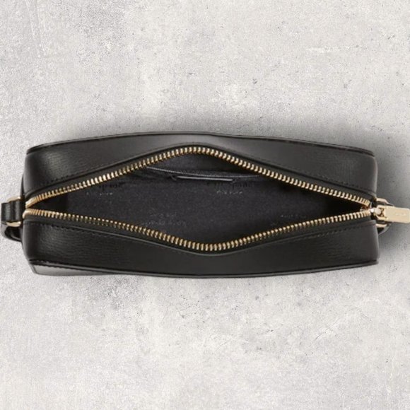 Kate Spade Sienna Refined Grain Leather Crossbody - Black - NWT - Picture 8 of 9